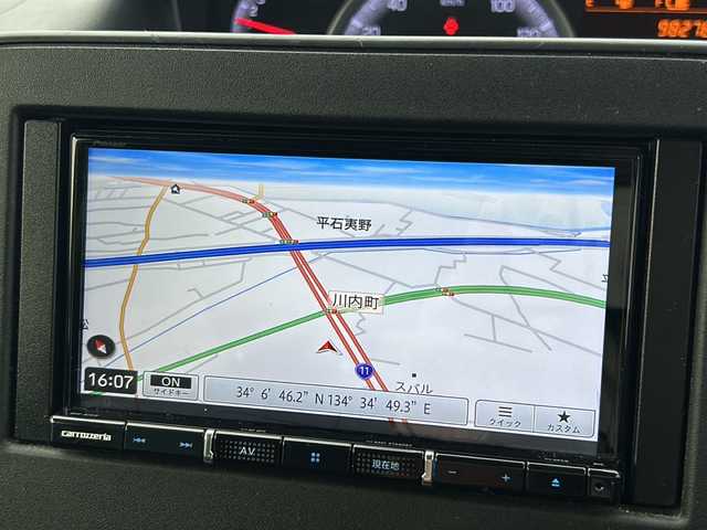 スズキ ワゴンＲ HYBRID FX 徳島県 2019(平31)年 9.9万km アーバンブラウンパールメタリック 社外7型ナビ　AVIC-RZ810/（DISC/SD/フルセグ/BT/ラジオ/iPod/USB/HDMI）/ETC/D席シートヒーター/前方ドライブレコーダー/アイドリングストップ/ドアバイザー/電動格納ミラー/スマートキー/プッシュスタート/オートライト/レーンキープアシスト/ISOFIX/社外フロアマット/取扱説明書/新車時保証書
