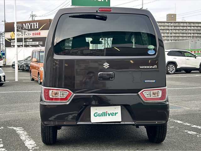 スズキ ワゴンＲ HYBRID FX 徳島県 2019(平31)年 9.9万km アーバンブラウンパールメタリック 社外7型ナビ　AVIC-RZ810/（DISC/SD/フルセグ/BT/ラジオ/iPod/USB/HDMI）/ETC/D席シートヒーター/前方ドライブレコーダー/アイドリングストップ/ドアバイザー/電動格納ミラー/スマートキー/プッシュスタート/オートライト/レーンキープアシスト/ISOFIX/社外フロアマット/取扱説明書/新車時保証書