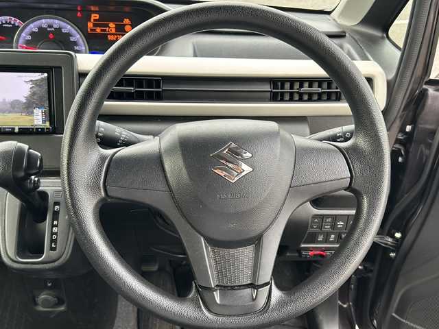 スズキ ワゴンＲ HYBRID FX 徳島県 2019(平31)年 9.9万km アーバンブラウンパールメタリック 社外7型ナビ　AVIC-RZ810/（DISC/SD/フルセグ/BT/ラジオ/iPod/USB/HDMI）/ETC/D席シートヒーター/前方ドライブレコーダー/アイドリングストップ/ドアバイザー/電動格納ミラー/スマートキー/プッシュスタート/オートライト/レーンキープアシスト/ISOFIX/社外フロアマット/取扱説明書/新車時保証書
