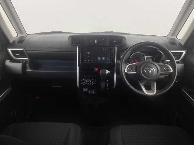 トヨタ ルーミー カスタムG－T 埼玉県 2022(令4)年 2.5万km パールホワイトⅢ 純正ディスプレイオーディオ（applecarplay・フルセグTV）/バックカメラ/ビルトインETC2.0/前後ドライブレコーダー/両側電動スライドドア/衝突被害軽減ブレーキ/レーダークルーズコントロール/レーンキープアシスト/前席シートヒーター/純正アルミホイール/前後コーナーセンサー/エンジンスターター/純正フロアマット/純正ドアバイザー/横滑り防止装置/盗難防止装置/LEDヘッドライト