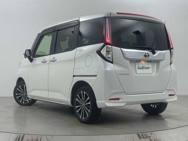 トヨタ ルーミー カスタムG－T 埼玉県 2022(令4)年 2.5万km パールホワイトⅢ 純正ディスプレイオーディオ（applecarplay・フルセグTV）/バックカメラ/ビルトインETC2.0/前後ドライブレコーダー/両側電動スライドドア/衝突被害軽減ブレーキ/レーダークルーズコントロール/レーンキープアシスト/前席シートヒーター/純正アルミホイール/前後コーナーセンサー/エンジンスターター/純正フロアマット/純正ドアバイザー/横滑り防止装置/盗難防止装置/LEDヘッドライト