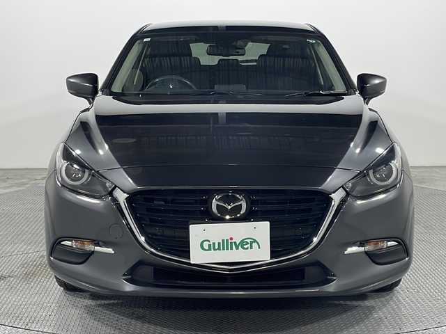 マツダ アクセラ スポーツ 15XD プロアクティブ 広島県 2016(平28)年 4.2万km マシーングレープレミアムM 純正ナビ/シートヒーター/パワーシート/ブラインドスポットモニター/レーダークルーズコントロール/ヘッドアップディスプレイ/ステアリングヒーター/オートマチックハイビーム/パドルシフト/ＥＴＣ/ＬＥＤヘッドライト/純正18インチアルミホイール(215/45/R18)/エアバッグ(運転席/助手席/サイド/カーテン)