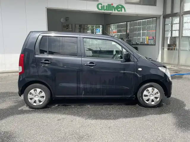 マツダ ＡＺ ワゴン XG 宮城県 2012(平24)年 8.1万km ブルーイッシュブラックパール3 純正オーディオ/　（CD/mp３/FM/AM）/ヘッドライトレベライザー/電動格納ミラー/保証書/取扱説明書/社外アルミホイール付きスタッドレス積載/　（145/80　13インチ　溝４ｍｍ）