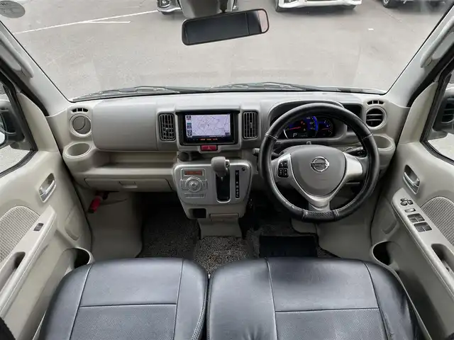 日産 ＮＶ１００クリッパー リオ E 東京都 2018(平30)年 11.8万km スノーパールホワイト 純正ナビ/バックモニター/デュアルカメラブレーキサポート/片側電動スライドドア/ETC/横滑り防止措置/ステアリングスイッチ/スマートキー/プッシュスタート/シフトレバー/オートエアコン
