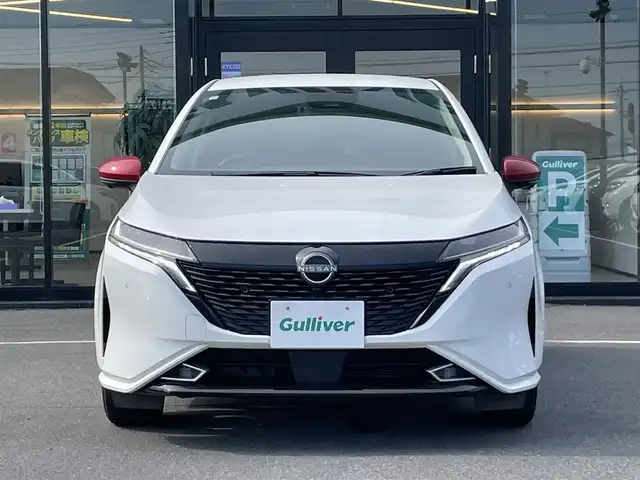 日産 オーラ G レザーエディション 茨城県 2023(令5)年 3.4万km ピュアホワイトパール 純正ディスプレイオーディオ/【アンドロイドAuto・Apple Car Play・BT・FM・DTV・HDMI・USB・ipod】/シートヒーター/ステアリングヒーター/全方位カメラ/ETC/前後コーナーセンサー/デジタルインナーミラー/ステリモ/全方位ハンドル支援システム/ブレーキホールド/BSM/エンジンスターター