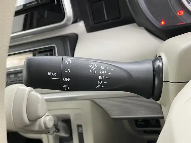 スズキ スペーシア HYBRID X 岡山県 2019(平31)年 4万km シフォンアイボリーM KENWOOD７インチナビ/【CD/DVD/BT/USB/iPod/フルセグTV】/型番：KXM-E503W/バックカメラ/ETC/両側パワースライドドア/アイドリングストップ/後席サンシェイド/チルトステアリング/横滑り防止機能/ISOFIX/リアサーキュレーター/プッシュスタート/スマートキー×２/取扱説明書/ナビ取扱説明書