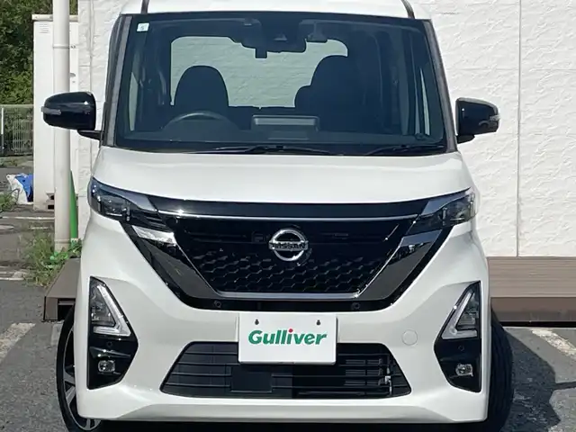 日産 ルークス HWS Gターボ アーバンクロム プロパイロットED 千葉県 2021(令3)年 2.6万km ホワイトパール ９型ナビＭＭ３２０Ｄ－Ｌ　全方位カメラ　プロパイロット　両側電動スライドドア　ハンズフリーオートスライド　シートヒーター　フルセグ　合皮シート　ドラレコ　ＬＥＤライト　オートライト　１５インチＡＷ
