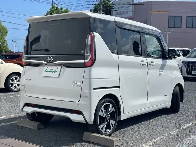 日産 ルークス HWS Gターボ アーバンクロム プロパイロットED 千葉県 2021(令3)年 2.6万km ホワイトパール ９型ナビＭＭ３２０Ｄ－Ｌ　全方位カメラ　プロパイロット　両側電動スライドドア　ハンズフリーオートスライド　シートヒーター　フルセグ　合皮シート　ドラレコ　ＬＥＤライト　オートライト　１５インチＡＷ