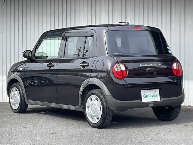 スズキ ラパン G 長野県 2016(平28)年 7.7万km アーバンブラウンパールメタリック レーダーブレーキ/社外ディスプレイオーディオ/プッシュスタート/スマートキー/ETC/社外アルミ冬タイヤ４本積込/保証書・取説