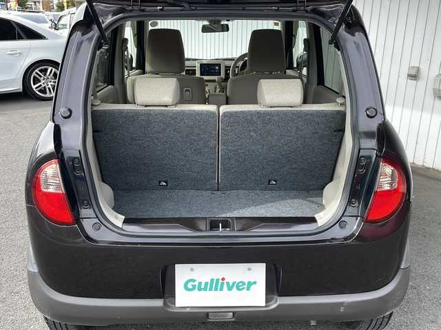 スズキ ラパン G 長野県 2016(平28)年 7.7万km アーバンブラウンパールメタリック レーダーブレーキ/社外ディスプレイオーディオ/プッシュスタート/スマートキー/ETC/社外アルミ冬タイヤ４本積込/保証書・取説