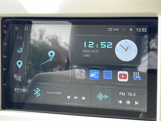 スズキ ラパン G 長野県 2016(平28)年 7.7万km アーバンブラウンパールメタリック レーダーブレーキ/社外ディスプレイオーディオ/プッシュスタート/スマートキー/ETC/社外アルミ冬タイヤ４本積込/保証書・取説