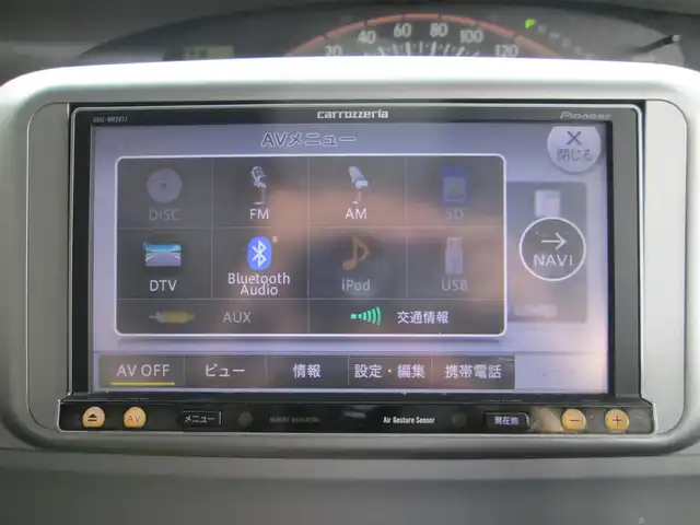 ダイハツ タント ウェルカムシート 千葉県 2012(平24)年 7.5万km ブラックマイカメタリック 助手席シートリフト(取扱説明書有)/社外ナビ、フルセグTV/社外オーディオ【BT/USB】/片側スライドドア/アイドリングストップ/ヘッドライトレベライザー/純正ドアバイザー/前後ドライブレコーダー