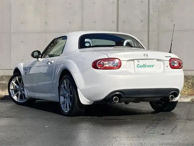 マツダ ロードスター 20周年記念車 静岡県 2009(平21)年 5.6万km クリスタルホワイトパールマイカ 社外メモリーナビ(AVIC-RZ300)/　AM FM CD DVD USB/フルセグTV/ETC/革巻きステアリング/ステアリングスイッチ/HIDオートヘッドランプ/純正17インチアルミホイール/スマートキー2本/フロントフォグランプ/パドルシフト/特別仕様車/RECARO社製特別仕様バケットハーフレザーシート/シートヒーター(全席)