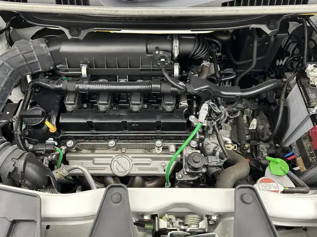 スズキ ソリオ HV MX 千葉県 2021(令3)年 0.9万km ピュアホワイトP 禁煙車/社外ナビ/・CN-RZ865/・CD/DVD/BT/フルセグ/左側パワースライドドア/デュアルカメラブレーキサポート/コーナーセンサー/前席シートヒーター/レーダークルーズコントロール/車線逸脱警報/ETC/純正15インチアルミホイール/スマートキー/スペアキー/横滑り防止装置/サイド＆カーテンエアバッグ