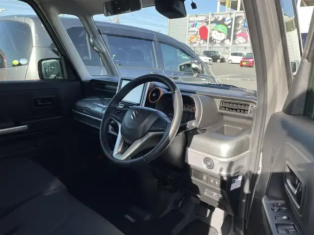 スズキ スペーシア ギア 滋賀県 2020(令2)年 2.2万km スチールシルバーM 社外9インチナビ/(CD/DVD/USB/フルセグ)/バックカメラ/両側パワースライドドア/ルーフレール/ETC/コーナーセンサー/シートヒーター/LEDヘッドライト/オートライト/オートハイビーム/スペアキー