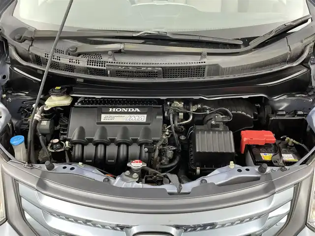 ホンダ フリード ハイブリット ジャストセレクション 大分県 2013(平25)年 8万km プレミアムブルーオパールメタリック 社外メモリーナビ/（フルセグ/CD/DVD/Bluetooth）/バックカメラ/両側パワースライドドア/HIDヘッドライト/クルーズコントロール/前後ドライブレコーダー/ステアリングスイッチ/オートエアコン/ビルトインETC/電動格納ミラー/保証書・取扱説明書/スマートキー