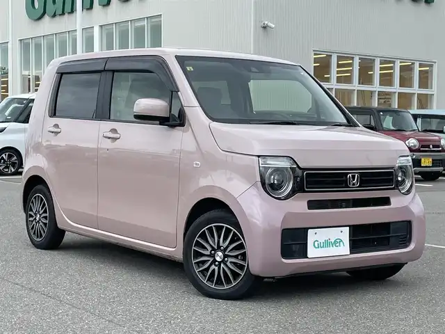 ホンダ Ｎ ＷＧＮ L ホンダセンシング 大分県 2020(令2)年 0.9万km ピーチブロッサムパール 純正メモリーナビ/CD/Bluetooth/バックカメラ/LEDライト/ホンダセンシング/衝突軽減ブレーキ（CMBS）/レーンキープアシスト/アダプティブクルーズ/パーキングセンサー/横滑り防止/オートライト/ETC/前後ドライブレコーダー/オートエアコン/スマートキー/プッシュスタート/ナビ番VXM-205Ci