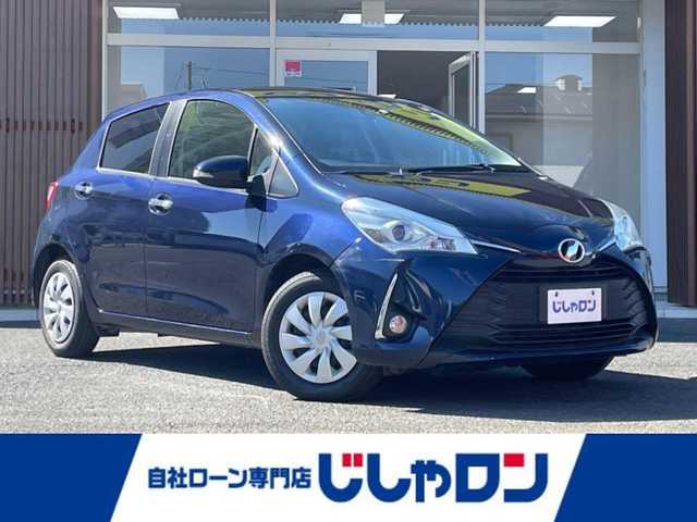 トヨタ ヴィッツ F セーフティーエディションⅢ 埼玉県 2019(令1)年 7.2万km ダークブルーマイカ (株)IDOMが運営する【じしゃロン鳩ヶ谷店】の自社ローン専用車両になりますこちらは現金またはオートローンご利用時の価格です。自社ローンご希望の方は別途その旨お申付け下さい/１オーナー　/ＴｏｙｏｔａＳａｆｅｔｙＳｅｎｃｅ　/横滑り防止装置　/盗難防止装置　/パーキングサポートブレーキ　/衝突軽減ブレーキ　/ＬＥＤヘッドライト　/ビルトインＥＴＣ