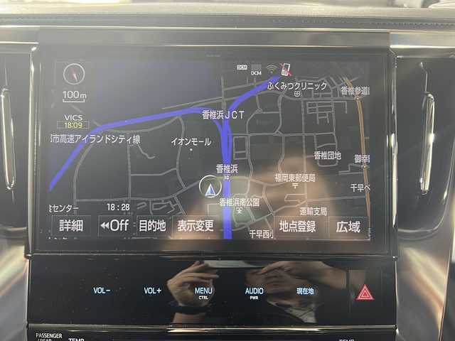 トヨタ アルファードハイブリット S 福岡県 2018(平30)年 6.9万km ブラック 両側パワースライドドア/レーダークルーズコントロール/前後コーナーセンサー/衝突軽減ブレーキ/レーンキープアシスト/横滑り防止装置/モデリスタエアロ/電動パーキングホールドブレーキ/オートマチックハイビーム/オートライト/ビルドインETC/LEDヘッドライト/プッシュスタートボタン/スマートキー・スペアキー/純正アルミホイル/純正フロアマット