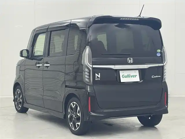 ホンダ Ｎ ＢＯＸ カスタム G L ターボ ホンダセンシング 茨城県 2020(令2)年 3.7万km クリスタルブラックパール 社外ナビ［AVN-R10］/フルセグ再生可/両側電動スライドドア/バックカメラ/コーナーセンサー（後のみ）/ハーフレザーシート/シートヒーター/純正アルミホイール/純正フロアマット/ビルトインETC