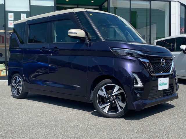 日産 ルークス HWS Gターボ プロパイロットED 兵庫県 2020(令2)年 4.3万km フローズンバニラパール 純正型ナビ/プロパイロット/アラウンドビューモニター/衝突軽減/前後コーナーセンサー/オートライト/両側パワースライドドア/ドラレコ/ETC/純正フロアマット/LEDヘッドライト