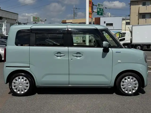 スズキ ワゴンＲ スマイル HYBRID S 千葉県 2021(令3)年 2.7万km オフブルーM スズキセーフティーサポート/衝突軽減ブレーキ/レーダークルーズコントロール/レーンキープアシスト/誤発進抑制システム/純正9インチナビ/フルセグTV/Bluetooth/CarPlay/全方位カメラ/両側電動スライドドア/コーナーセンサー/D/N席シートヒーター /前後ドライブレコーダー/ヘッドアップディスプレイ/保証書・取説/スペアキー