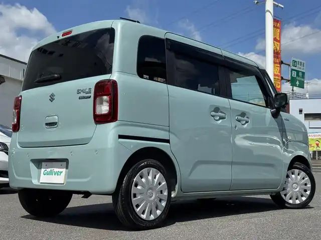 スズキ ワゴンＲ スマイル HYBRID S 千葉県 2021(令3)年 2.7万km オフブルーM スズキセーフティーサポート/衝突軽減ブレーキ/レーダークルーズコントロール/レーンキープアシスト/誤発進抑制システム/純正9インチナビ/フルセグTV/Bluetooth/CarPlay/全方位カメラ/両側電動スライドドア/コーナーセンサー/D/N席シートヒーター /前後ドライブレコーダー/ヘッドアップディスプレイ/保証書・取説/スペアキー