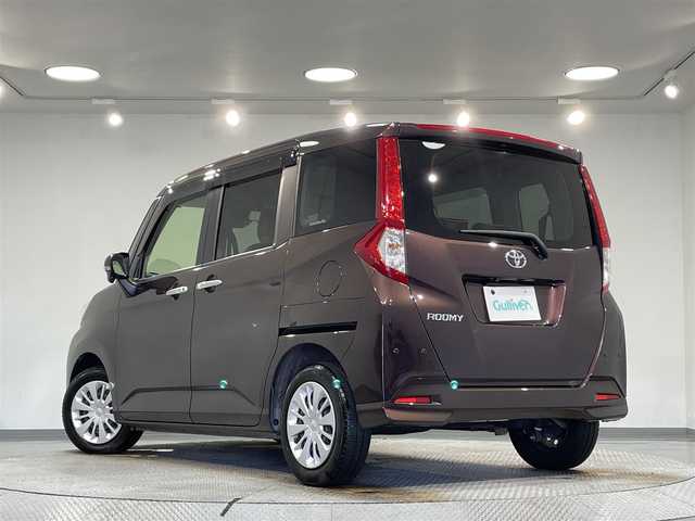 トヨタ ルーミー G 愛知県 2020(令2)年 7.3万km プラムブラウンパールクリスタルシャイン ECLIPSEナビ/（AM/FM/フルセグTV）/衝突軽減ブレーキ/両側電動スライドドア/シートヒーター/LEDヘッドライト/ETC/バックカメラ/クルーズコントロール/ドライブレコーダー/コーナーセンサー/レーンキープアシスト/パーキングアシスト/スマートキー/アイドリングストップ