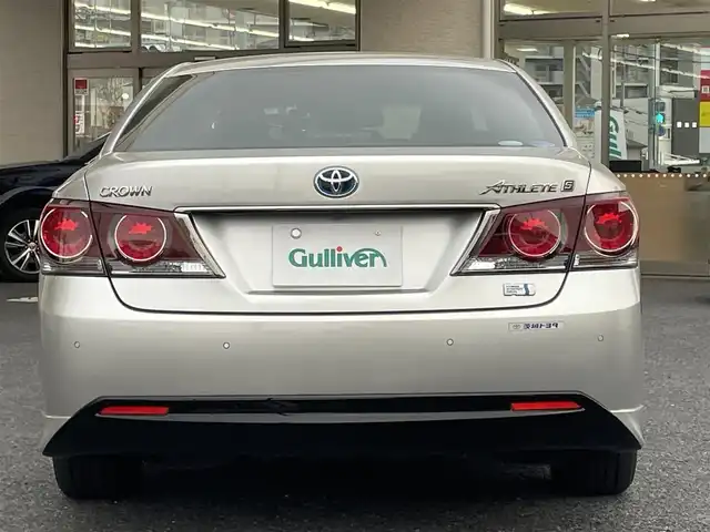 トヨタ クラウン ハイブリッド アスリートSJ-フロンティアLTD 茨城県 2018(平30)年 8.9万km プレシャスシルバー 純正ナビ(AM/FM/BT/フルセグ/USB)/レーダークルーズコントロール/プリクラッシュセーフティ/前後ドライブレコーダー(TZ-DR212/車線逸脱警報機能/レーンディパーチャーアラート/クリアランスソナー/横滑り防止機能/走行モード変更機能/シートヒーター/ステアリングヒーター/オートライト/オートハイビーム/リアサンシェード/LEDヘッドライト/ビルトインETC/純正フロアマット/アルミペダル/コーナーセンサー/バニティランプ/電動格納ミラー