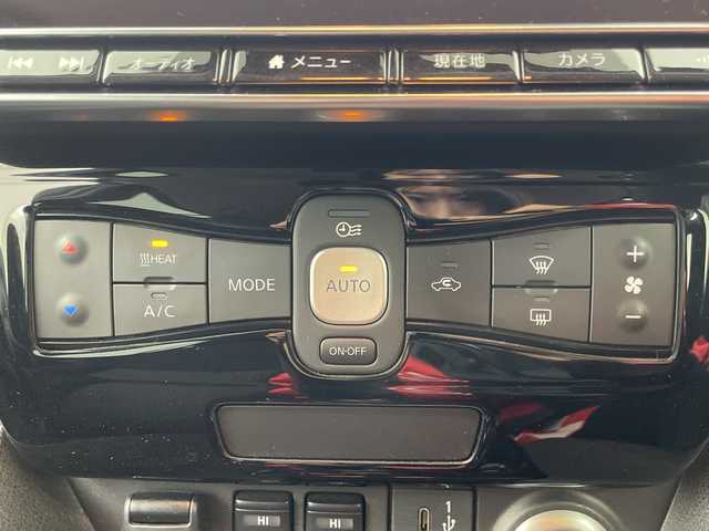 日産 リーフ e+ X アーバンクロム 福島県 2021(令3)年 2.2万km 茶Ⅱ /禁煙車//ALPINE製11インチ後席モニター//プロパイロット//エマージェンシーブレーキ//車線逸脱支援システム//ソナー//アラウンドビューモニター//ブラインドスポットモニター//デジタルミラー//純正ナビ/・BT.USB.スマホ連携/・フルセグTV//前席シートヒーター//ステアリングヒーター//ビルトインETC2.0//純正ドライブレコーダー（FR）//LEDヘッドライト//プッシュスタート//スマートキー×2//純正17インチAW//純正フロアマット