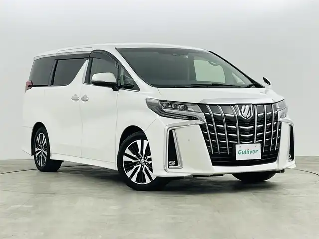 トヨタ アルファード S Cパッケージ 福島県 2020(令2)年 6万km ホワイトパールクリスタルシャイン トヨタセーフティーセンス/・衝突軽減ブレーキ/・レーンディパーチャーアラート/・レーダークルーズコントロール/・道路標識認識/・発進遅れ告知機能/純正12.1型フリップダウンモニター（V12T-R68C）/純正メモリナビ/・フルセグTV（TVキャンセルあり）/・CD/DVDデッキ（グローブBOX）/・バックカメラ/・ビルトインETC/・AM.FM/・Bluetooth/・Miracast/・USB/・ステアリングスイッチ/両側パワースライドドア/パワーバックドア/LEDヘッドライト/・フォグランプ/・オートライト/・オートマチックハイビーム/レザーシート/・パワーシート（前席＋セカンドシート）/・シートヒーター（D＋N）/・エアシート（D＋N）/・シートメモリー/・電動オットマン/純正ホイール/純正フロアマット/ドアバイザー/前後ドライブレコーダー（DC-DR652）/WAAC/スマートキー/プッシュスタート