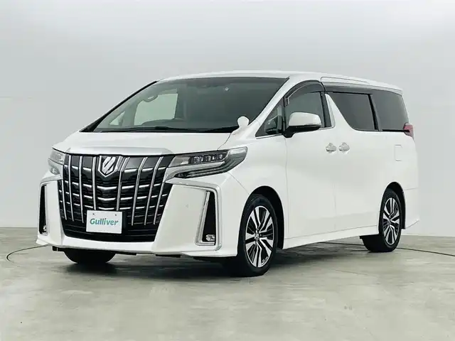 トヨタ アルファード S Cパッケージ 福島県 2020(令2)年 6万km ホワイトパールクリスタルシャイン トヨタセーフティーセンス/・衝突軽減ブレーキ/・レーンディパーチャーアラート/・レーダークルーズコントロール/・道路標識認識/・発進遅れ告知機能/純正12.1型フリップダウンモニター（V12T-R68C）/純正メモリナビ/・フルセグTV（TVキャンセルあり）/・CD/DVDデッキ（グローブBOX）/・バックカメラ/・ビルトインETC/・AM.FM/・Bluetooth/・Miracast/・USB/・ステアリングスイッチ/両側パワースライドドア/パワーバックドア/LEDヘッドライト/・フォグランプ/・オートライト/・オートマチックハイビーム/レザーシート/・パワーシート（前席＋セカンドシート）/・シートヒーター（D＋N）/・エアシート（D＋N）/・シートメモリー/・電動オットマン/純正ホイール/純正フロアマット/ドアバイザー/前後ドライブレコーダー（DC-DR652）/WAAC/スマートキー/プッシュスタート