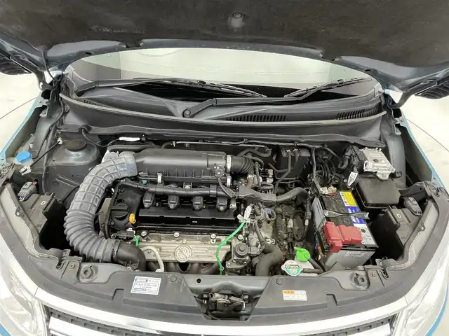 スズキ イグニス ハイブリッド MZ 滋賀県 2017(平29)年 4万km ネオンブルーM 純正メモリナビ/CD/DVD/AUX/Bluetooth/フルセグTV/全方位カメラ/フロント/サイド/バックカメラ/運転席シートヒーター/クルーズコントロール/純正１６インチアルミホイール/パドルシフト/LEDヘッドライト/プッシュスタート/スマートキー×２/ビルトインETC