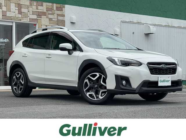 スバル インプレッサ ＸＶ 2．0i－S アイサイト 徳島県 2017(平29)年 13.4万km クリスタルホワイトP 4WD/純正ナビ(CN-LR820D)/(CD・DVD/Bluetooth/TV)/バックカメラ/前方ドライブレコーダー/衝突被害軽減システム/ブラインドスポットモニター/追従機能付クルーズコントロール/レーンキープアシスト/LEDヘッドライト/フロントフォグライト/オートライト/アダプティブフロントライティングシステム/Mモード付AT/パドルシフト/ドアバイザー/ダウンヒルアシストコントロール