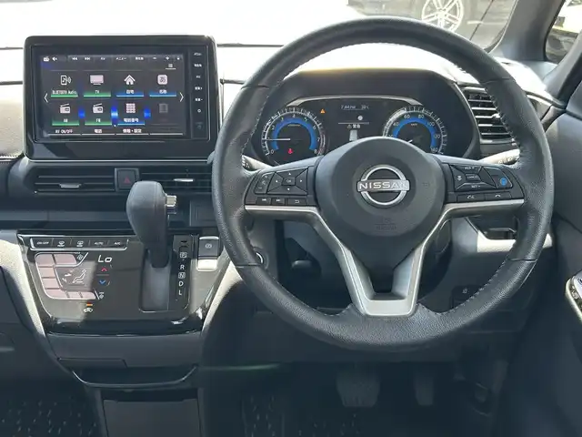 日産 ルークス 福島県 2024(令6)年 0.5万km 黒 ターボ/純正9インチメモリナビ/　【フルセグ/HDMI/SD】/全周囲カメラ/バックカメラ/ステアリングスイッチ/プロパイロット/レーダークルーズコントロール/ETC2.0/デジタルインナーミラー/両側パワースライドドア/リアサーキュレーター/リアサンシェード/LEDヘッドライト（AUTO機能付き）/フォグランプ/アイドリングストップ/パーキングアシスト/レーンキープアシスト/コーナーセンサー/衝突軽減システム/横滑り防止機能