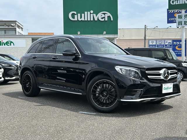 メルセデス・ベンツ ＧＬＣ２５０ 4マチック スポーツ 石川県 2017(平29)年 0.2万km オブシディアンブラック ワンオーナー/社外１９インチアルミ/全方位カメラ/ドライブレコーダー/ルーフレール/コーナーセンサー/ハンズフリーパワーバックドア/アダプティブクルーズコントロール/Bluetooth接続/純正メモリナビ/フルセグテレビ/ウィンカーミラー/プッシュスタート/ETC/LEDヘッドライト/パドルシフト