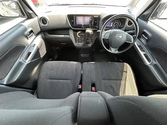 日産 デイズ ルークス ハイウェイスターX 群馬県 2014(平26)年 8.6万km クールシルバー (株)IDOMが運営する【じしゃロン伊勢崎店】の自社ローン専用車両になりますこちらは現金またはオートローンご利用時の価格です。自社ローンご希望の方は別途その旨お申付け下さい/社外エクリプスナビ/フルセグTV/Bluetooth/CD/DVD/アラウンドビューカメラ/ETC/電動格納ミラー/後席サーキュレーター/スマートキー/スペアキー/キセノンライト/フォグランプ/アイドリングストップ/フロアマット/純正アルミホイール/ウィンカーミラー/サイドバイザー/パワースライドドア