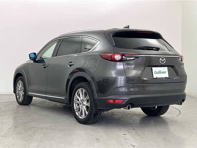 マツダ ＣＸ－８ XD Lパッケージ 宮城県 2018(平30)年 4.4万km マシーングレープレミアムM i-ACTIVSENSE/・トラクションコントロールシステム/・アイ・ストップ/・クルージング＆トラフィック・サポート/・マツダ・レーダー・クルーズ・コントロール/・レーンキープ・アシスト・システム/ブラインドスポットモニター/ヘッドアップディスプレイ/全周囲カメラ/ALPINE製10.1インチフリップダウンモニター/マツダコネクトナビ/・BT.USB.CD.DVD.AUX/フルセグTV/電動リアゲート/本革シート/前席パワーシート/1.2列目シートヒーター/D席シートメモリー/ステアリングヒーター/革巻きステアリング/ステアリングスイッチ/ETC2.0/ドライブレコーダー（F）/プッシュスタート/スマートキー×2/エンジンスターター/電動パーキングブレーキ/LEDヘッドライト/LEDフォグライト/純正フロアマット/純正19インチAW/ブルーミラー/ロールサンシェード