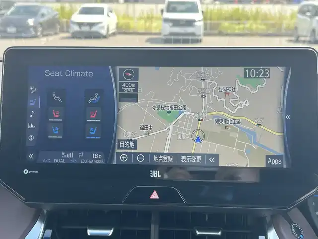 トヨタ ハリアー ハイブリッド Z レザーパッケージ 岡山県 2020(令2)年 6万km プレシャスブラックパール 登録時走行距離59888km/純正12.3インチナビ/フルセグTV(AM.FM.TV.BT)/JBLプレミアムサウンド/全方位カメラ/ETC2.0/ブラインドスポットモニター/ドライブレコーダー/デジタルインナーミラー/黒本革シート/ベンチレーション/シートヒーター/エアシート/ステアリングヒーター/クリアランスソナー/衝突軽減ブレーキ/レーダークルーズコントロール/レーンキープアシスト/オートマチックハイビーム/アイドリングストップ/電動リアゲート