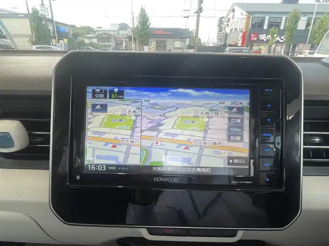 スズキ イグニス ハイブリッド MX 大阪府 2021(令3)年 3.5万km ファーベントレッド 社外メモリナビ/・フルセグ/・DVD/・BT/バックカメラ/ETC/ドライブレコーダー/シートヒーター/スマートキー/スペアキー/フロアマット/ドアバイザー