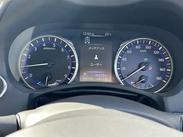 日産 スカイライン ハイブリッド 350GT Type SP 宮城県 2014(平26)年 6.7万km ダークメタルグレー 全方位運転支援システム/・車線逸脱防止支援システム/車線逸脱警報/・後側方衝突防止支援システム/後側方車両検知警報/・後退時衝突防止支援システム/・前方衝突予測警報/・エマージェンシーブレーキ/・インテリジェントクルーズコントロール/・インテリジェントペダル/・アラウンドビューモニター/・コーナーセンサー/ダイレクトアクティブステアリング/アクティブレーンコントロール/純正ナビ地図SD未到着・要確認/(フルセグTV/CD/DVD/BT/USB/AUX)/本革シート/パワーシート(D＋N席)/シートヒーター(D＋N席)/オートエアコン/MTモード付AT/ドライブセレクト/革巻きステアリング/ステアリングスイッチ/パドルシフト/ふらつき防止/オートライト/プッシュスタート＆スマートキー/ウインカー付き電動格納ミラー/純正フロアマット/LEDヘッドライト/フォグランプ/純正19インチAW