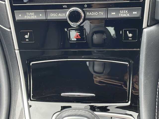 日産 スカイライン GT タイプP 山口県 2021(令3)年 3.6万km ダークメタルグレー 純正8型ナビ（フルセグTV、AM/FM、Bluetooth）/全方位カメラ/レーダークルーズコントロール/LEDオートライト/レザーシート/前席シートヒーター＆パワーシート/シートメモリー/純正18インチアルミホイール/前後コーナーセンサー/ターボ車/横滑り防止装置/レーンキープアシスト/衝突被害軽減ブレーキ