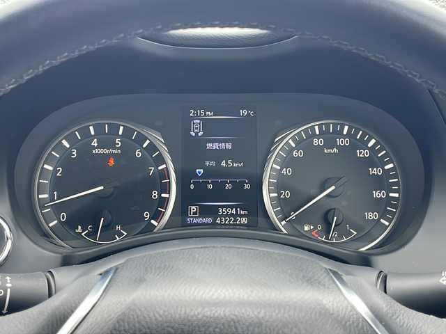 日産 スカイライン GT タイプP 山口県 2021(令3)年 3.6万km ダークメタルグレー 純正8型ナビ（フルセグTV、AM/FM、Bluetooth）/全方位カメラ/レーダークルーズコントロール/LEDオートライト/レザーシート/前席シートヒーター＆パワーシート/シートメモリー/純正18インチアルミホイール/前後コーナーセンサー/ターボ車/横滑り防止装置/レーンキープアシスト/衝突被害軽減ブレーキ