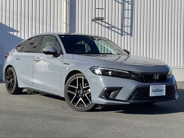 ホンダ シビック EX 三重県 2021(令3)年 3.6万km ソニックグレーパール 純正９型ＨＯＮＤＡＣＯＮＮＥＣＴＯディスプレイナビ/ＢＳＭ/ＥＴＣ２．０/６速ＭＴ/前席シートヒーター/ワイヤレス充電/ＵＳＢタイプＣ充電ポート/ＢＯＳＥサウンド/レーダークルーズコントロール/レーンキープアシスト/ハーフレザーシート/ステアリングアシスト/ステアリングスイッチ/禁煙車