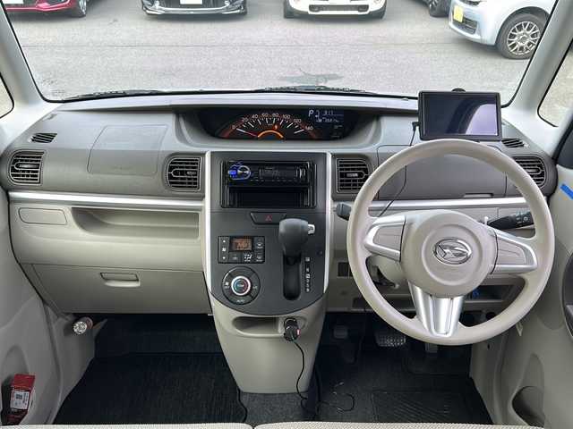 ダイハツ タント X 長野県 2016(平28)年 2.7万km ブライトシルバーメタリック ・社外オーディオ/CD/・左側パワースライドドア/・スマートキー/・エンジンプッシュスタート/・社外AW付きサマータイヤ車載