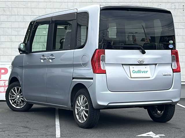 ダイハツ タント X 長野県 2016(平28)年 2.7万km ブライトシルバーメタリック ・社外オーディオ/CD/・左側パワースライドドア/・スマートキー/・エンジンプッシュスタート/・社外AW付きサマータイヤ車載