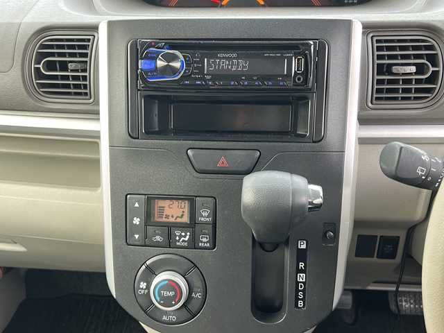 ダイハツ タント X 長野県 2016(平28)年 2.7万km ブライトシルバーメタリック ・社外オーディオ/CD/・左側パワースライドドア/・スマートキー/・エンジンプッシュスタート/・社外AW付きサマータイヤ車載