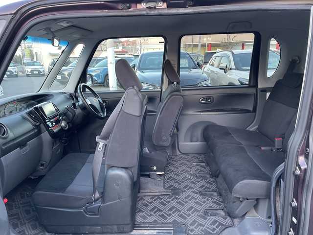 ダイハツ タント カスタム X リミテッド 長野県 2010(平22)年 6.4万km ミスティックレッドクリスタルメタリック 禁煙車/社外ナビ【HDV-909DT】/（CD/DVD/フルセグTV/BT）/ETC/片側パワースライドドア/ドライブレコーダー/ベンチシート/革巻きステアリング/スマートキー/電動格納ミラー