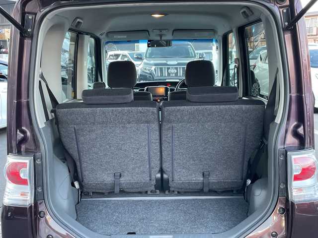 ダイハツ タント カスタム X リミテッド 長野県 2010(平22)年 6.4万km ミスティックレッドクリスタルメタリック 禁煙車/社外ナビ【HDV-909DT】/（CD/DVD/フルセグTV/BT）/ETC/片側パワースライドドア/ドライブレコーダー/ベンチシート/革巻きステアリング/スマートキー/電動格納ミラー