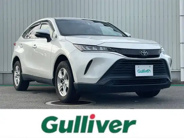 トヨタ ハリアー S 富山県 2021(令3)年 5.8万km ホワイトパールクリスタルシャイン メーカーナビ／/フルセグＴＶ／/Ｂｌｕｅｔｏｏｔｈ／/セーフティセンス／/レーダークルーズコントロール／/レーンキープアシスト／/前後ドライブレコーダー／/スマートキー／/ＬＥＤオートライト／/オートマチックハイビーム